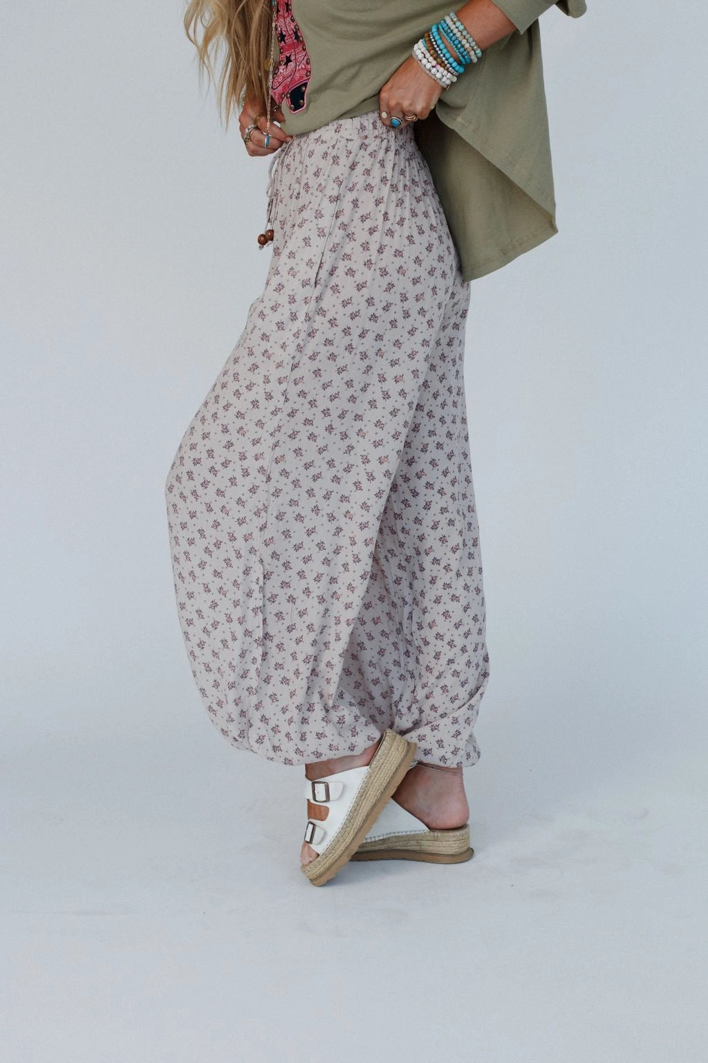 The Juniper Wide Leg Cinch Pant