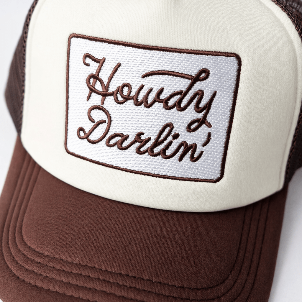 Howdy Darlin’ Trucker Hat Hats from Lilah Grace Boutique