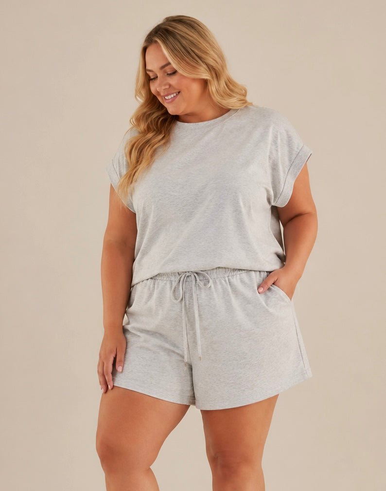 Willow Plus Size Lounge Set Matching Set from Lilah Grace Boutique