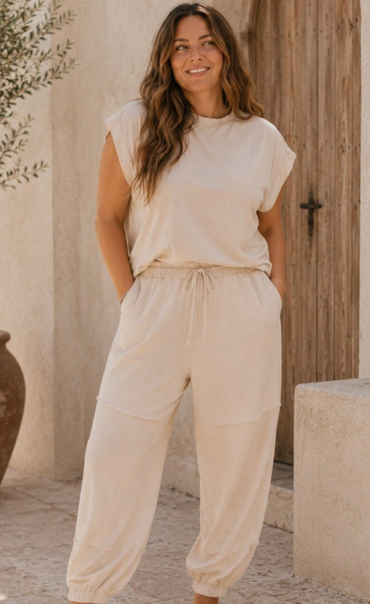 Aspen Plus Size Lounge Set Matching Set from Lilah Grace Boutique