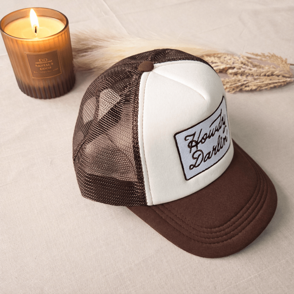 Howdy Darlin’ Trucker Hat Hats from Lilah Grace Boutique
