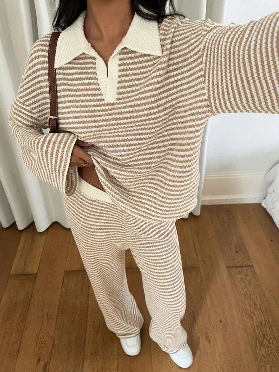 Lily Knit Lounge Set Matching Set from Lilah Grace Boutique