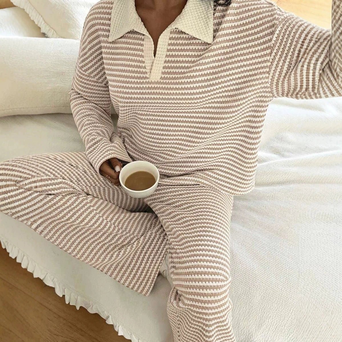 Lily Knit Lounge Set Matching Set from Lilah Grace Boutique