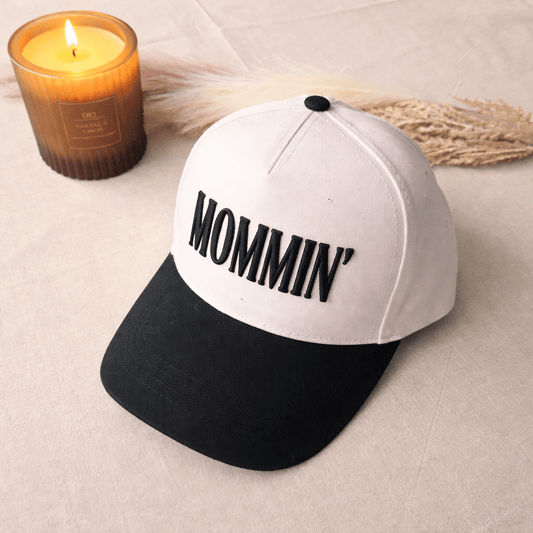 Mommin’ Two - Tone Baseball Cap Hats from Lilah Grace Boutique