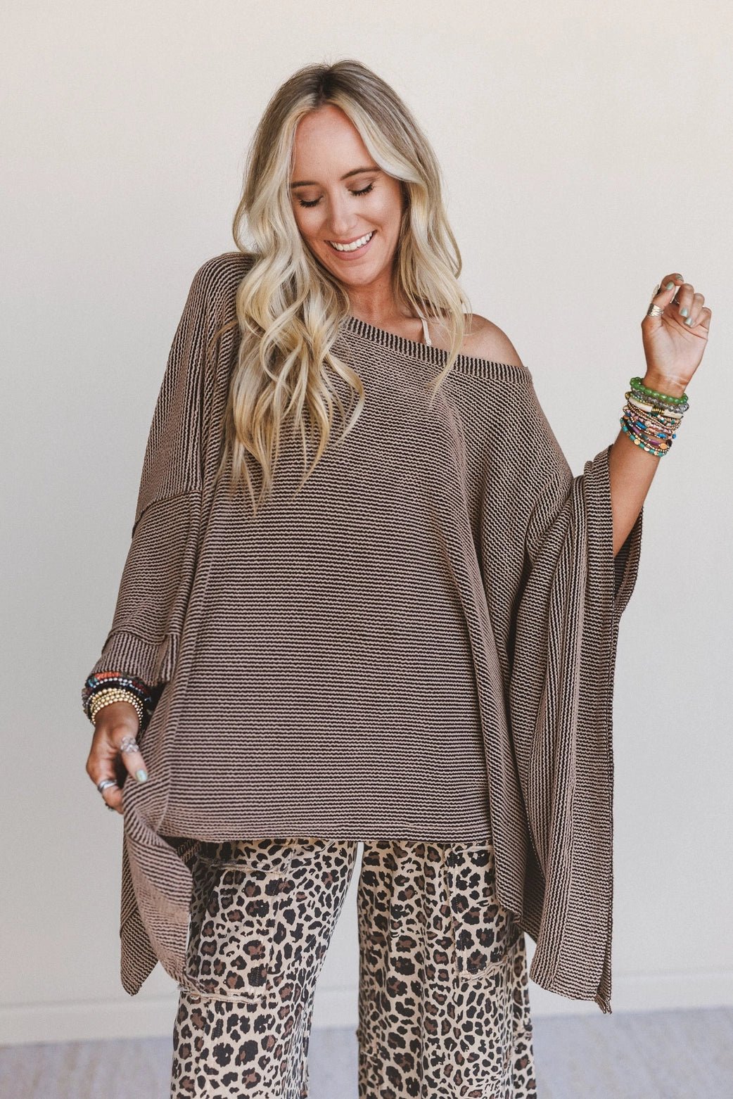 The Eden Knit Tunic Blouses from Lilah Grace Boutique