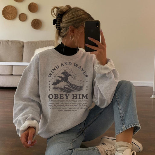 Wind and Waves Sweatshirt from Lilah Grace Boutique